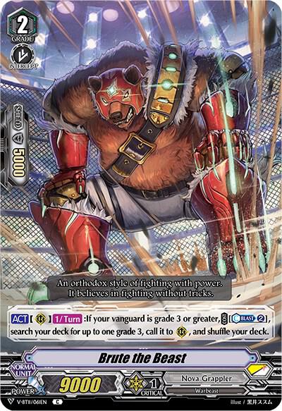 Brute the Beast, V-BT11: Storm of the Blue Cavalry V-BT11/061EN