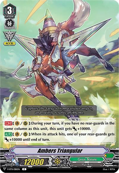 Ambers Triangular, V-BT11: Storm of the Blue Cavalry V-BT11/081EN