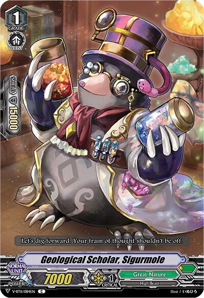 Geological Scholar, Sigurmole, V-BT11: Storm of the Blue Cavalry V-BT11/084EN