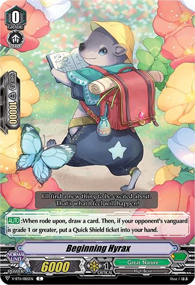 Beginning Hyrax, V-BT11: Storm of the Blue Cavalry V-BT11/085EN