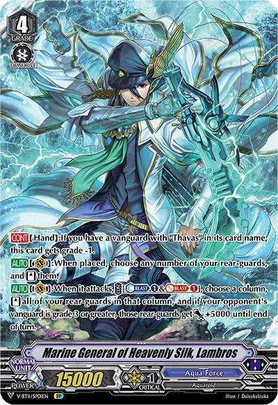 Marine General of Heavenly Silk, Lambros (SP), V-BT11: Storm of the Blue Cavalry V-BT11/SP01EN