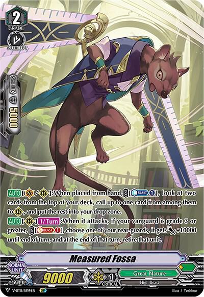 Measured Fossa (SP), V-BT11: Storm of the Blue Cavalry V-BT11/SP14EN