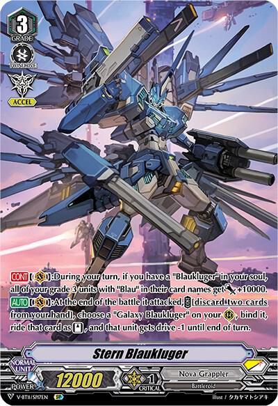 Stern Blaukluger (SP), V-BT11: Storm of the Blue Cavalry V-BT11/SP17EN