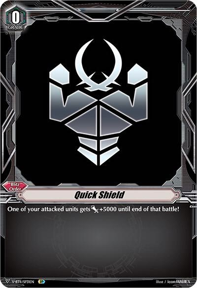 Quick Shield (Nova Grappler) (SP), V-BT11: Storm of the Blue Cavalry V-BT11/SP31EN