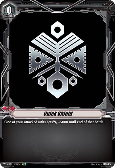 Quick Shield (Great Nature) (SP), V-BT11: Storm of the Blue Cavalry V-BT11/SP36EN