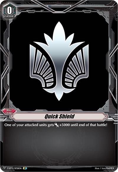 Quick Shield (Angel Feather) (SP), V-BT12: Divine Lightning Radiance V-BT12/SP26EN
