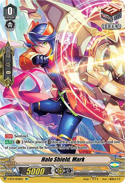 Halo Shield, Mark (SP), V-BT12: Divine Lightning Radiance V-BT12/SP28EN