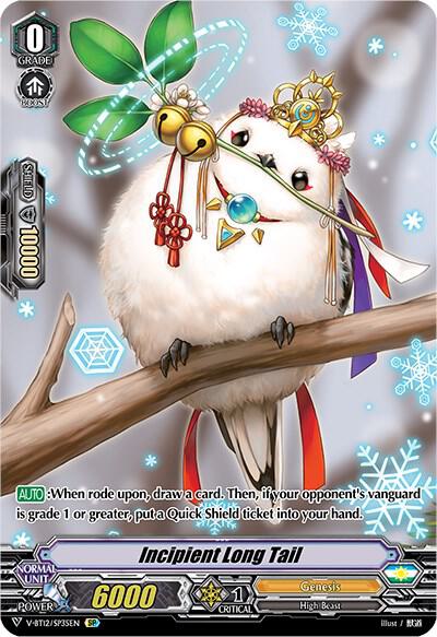 Incipient Long Tail (SP), V-BT12: Divine Lightning Radiance V-BT12/SP35EN