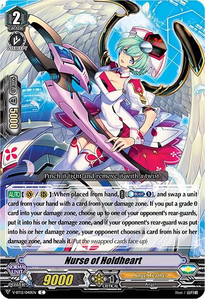 Nurse of Holdheart, V-BT12: Divine Lightning Radiance V-BT12/049EN