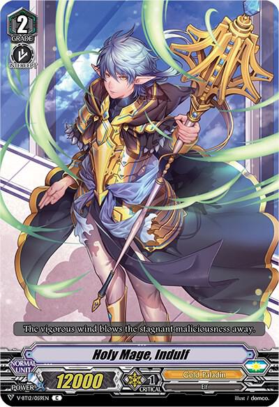 Holy Mage, Indulf, V-BT12: Divine Lightning Radiance V-BT12/059EN