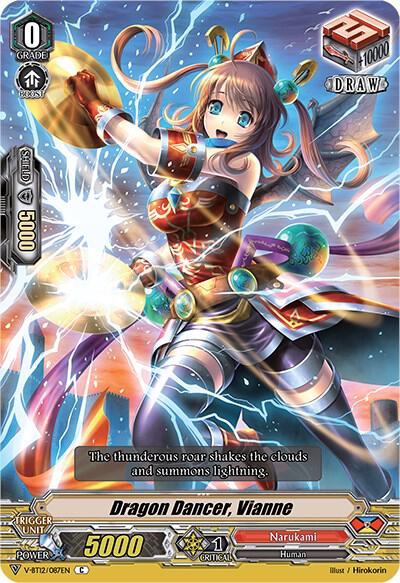 Dragon Dancer, Vianne, V-BT12: Divine Lightning Radiance V-BT12/087EN