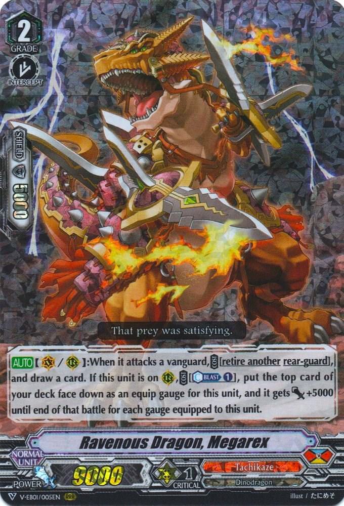 Ravenous Dragon, Megarex, V-EB01: The Destructive Roar V-EB01/005EN