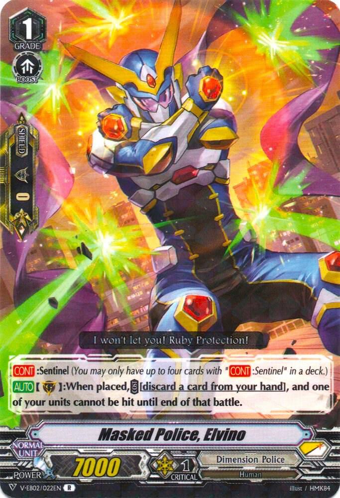 Masked Police, Elvino, V-EB02: Champions of the Asia Circuit V-EB02/022EN