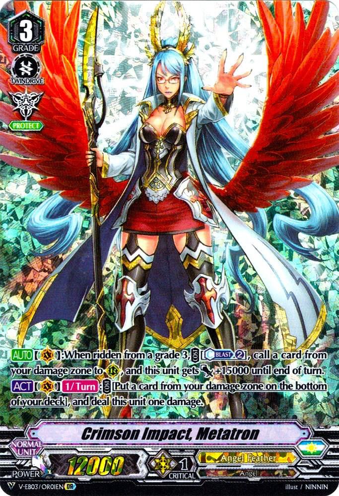 Crimson Impact, Metatron (OR), V-EB03: ULTRARARE MIRACLE COLLECTION V-EB03/OR01EN