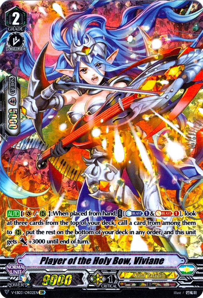Player of the Holy Bow, Viviane (OR), V-EB03: ULTRARARE MIRACLE COLLECTION V-EB03/OR02EN