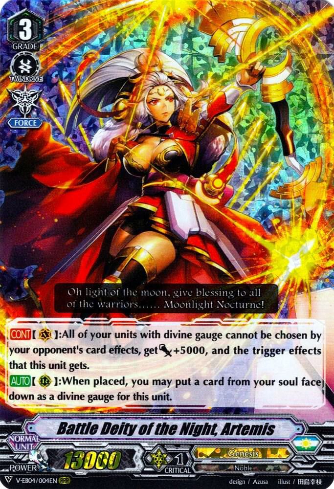 Battle Deity of the Night, Artemis, V-EB04: The Answer of Truth V-EB04/004EN