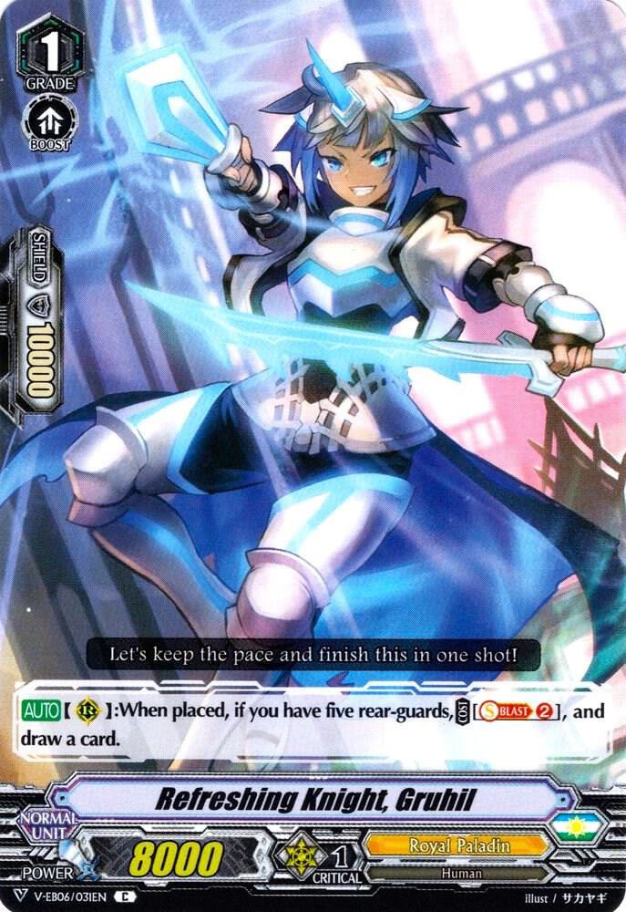 Refreshing Knight, Gruhil, V-EB06: Light of Salvation, Logic of Destruction V-EB06/031EN