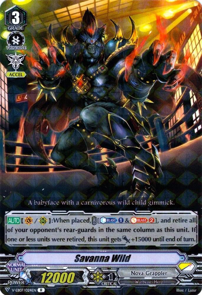 Savanna Wild, V-EB07: The Heroic Evolution V-EB07/024EN