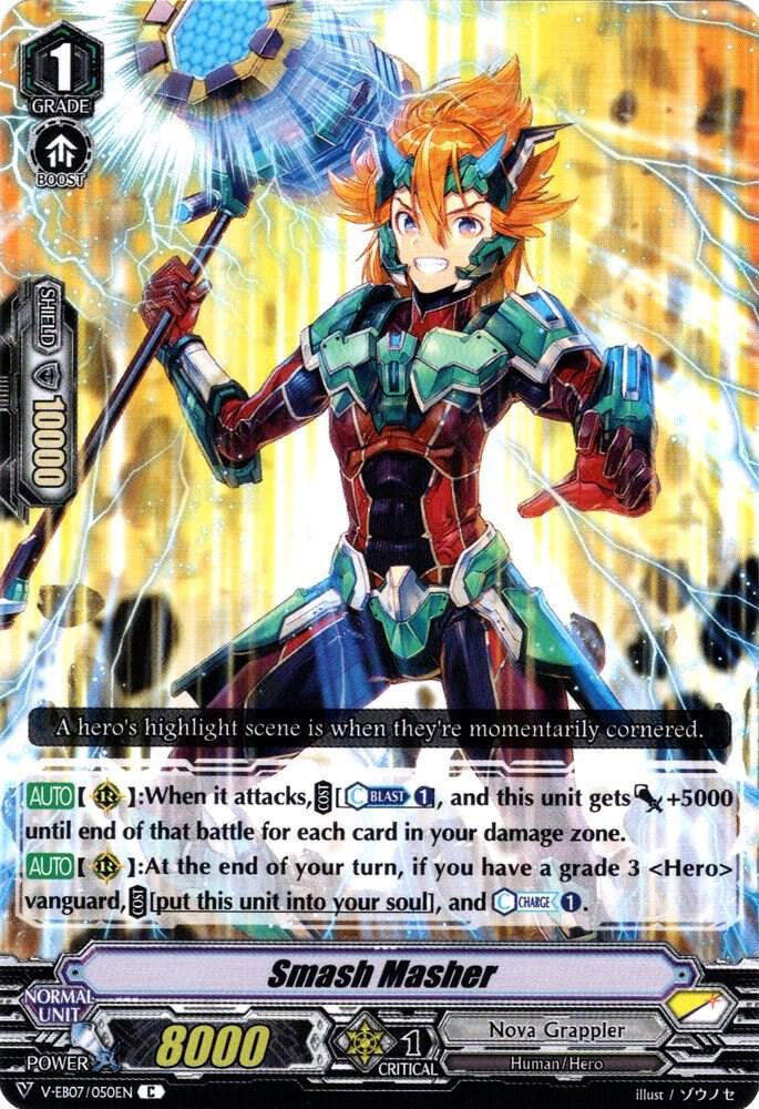 Smash Masher, V-EB07: The Heroic Evolution V-EB07/050EN