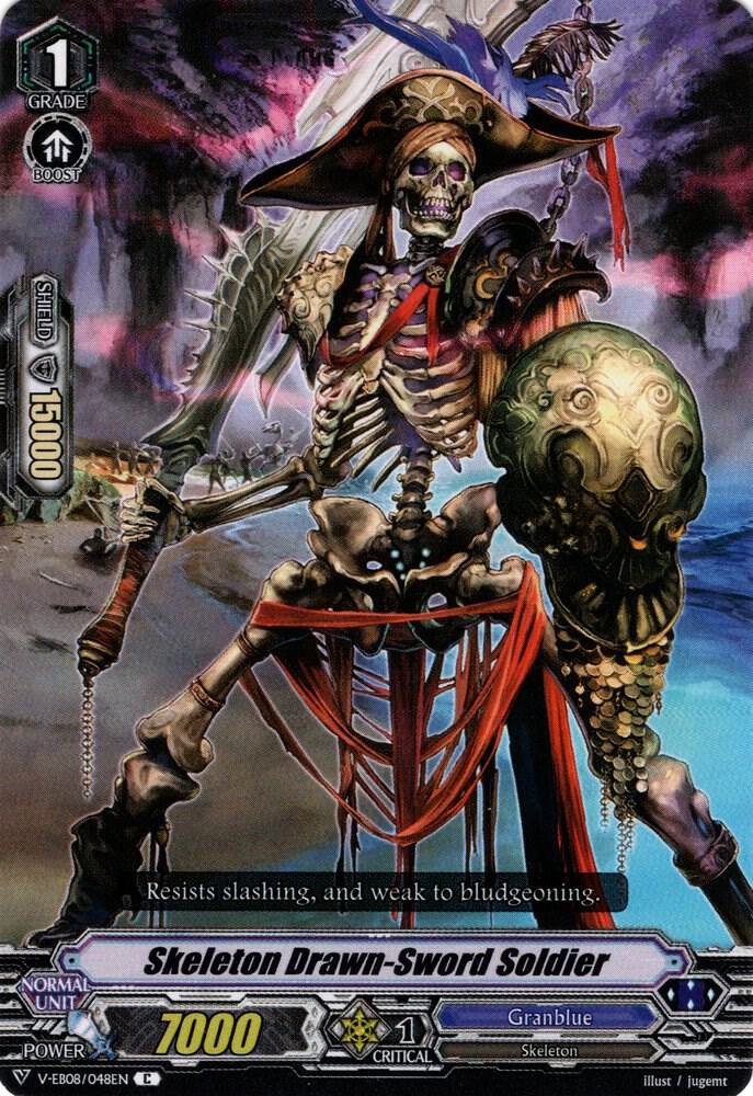 Skeleton Drawn-Sword Soldier, V-EB08: My Glorious Justice V-EB08/048EN