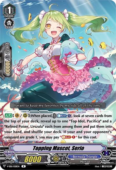 Topping Mascot, Serio, V-EB11: Crystal Melody V-EB11/028EN