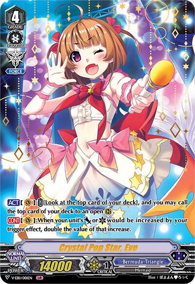 Crystal Pop Star, Eve (Hot Stamped), V-EB11: Crystal Melody V-EB11/001EN