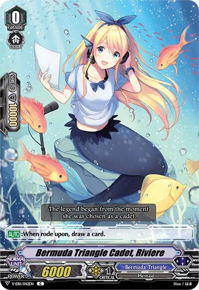 Bermuda Triangle Cadet, Riviere, V-EB11: Crystal Melody V-EB11/042EN