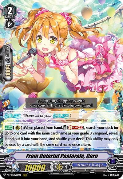 From Colorful Pastorale, Caro, V-EB11: Crystal Melody V-EB11/009EN