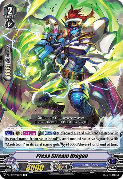Press Stream Dragon, V-EB12: Team Dragon's Vanity V-EB12/030EN