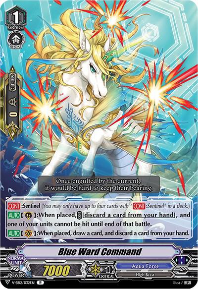 Blue Ward Command, V-EB12: Team Dragon's Vanity V-EB12/032EN
