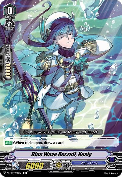 Blue Wave Recruit, Kosty, V-EB12: Team Dragon's Vanity V-EB12/062EN
