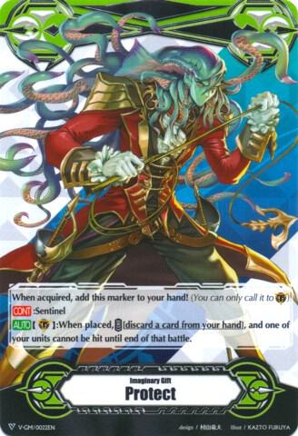 Imaginary Gift [Protect] - King of Demonic Seas, Basskirk, Gift Markers V-GM/0022EN