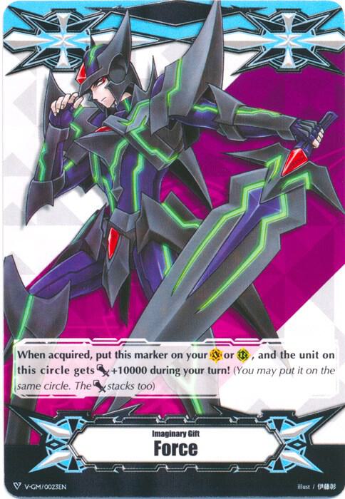 Imaginary Gift [Force] - Blaster Dark, Gift Markers V-GM/0023EN