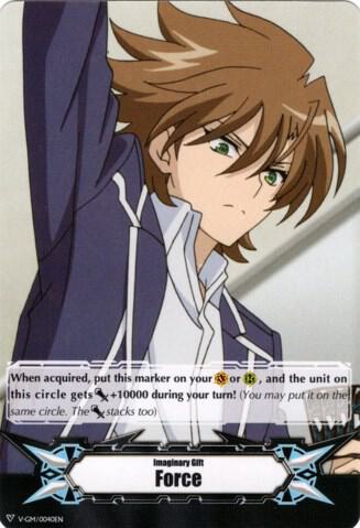 Imaginary Gift [Force] - Toshiki Kai (V-GM/0040EN), Gift Markers V-GM/0040EN