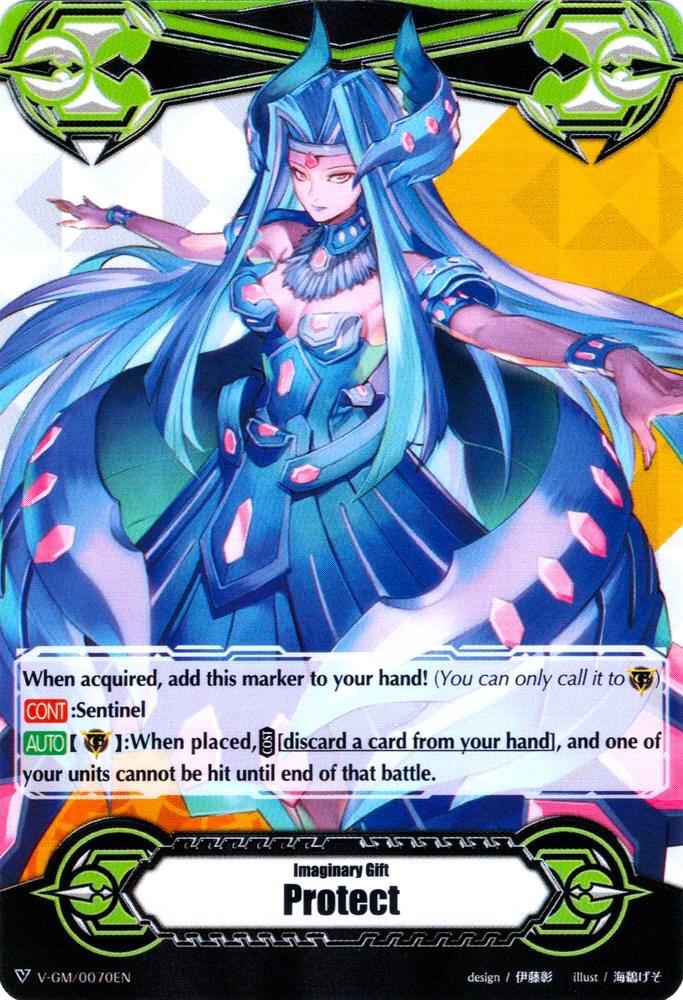 Imaginary Gift [Protect] - Hexagonal Magus, Gift Markers V-GM/0070EN