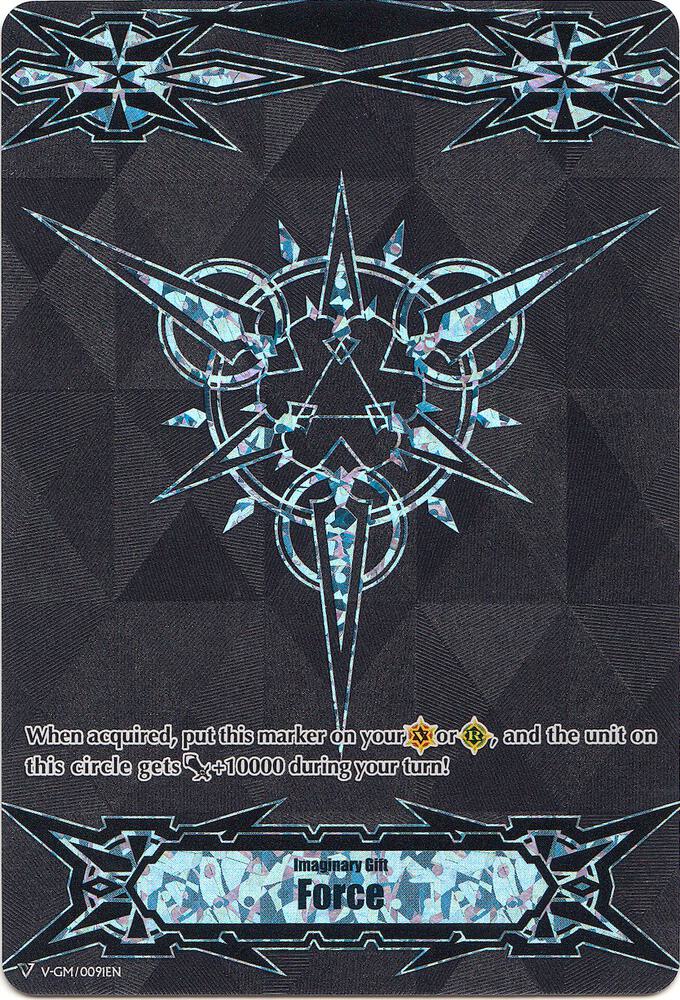 Imaginary Gift [Force] - BCS 2019 (Blue Tournament Foil), Gift Markers V-GM/0091EN