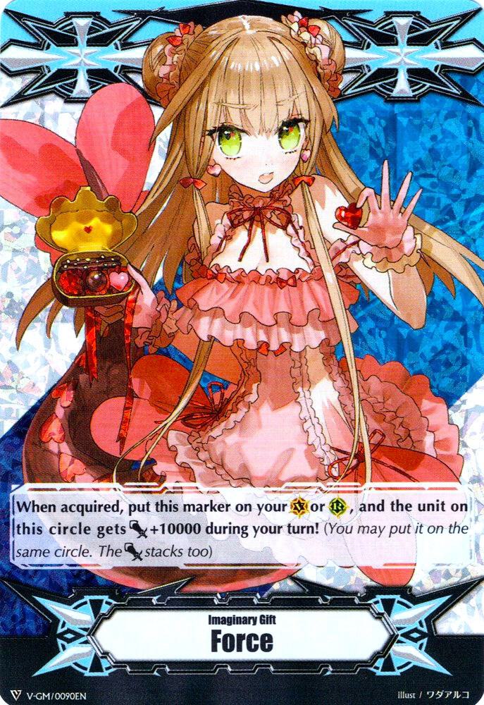 Imaginary Gift [Force] - Choco Love Heart, Liselotte (RRR Foil), Gift Markers V-GM/0090EN