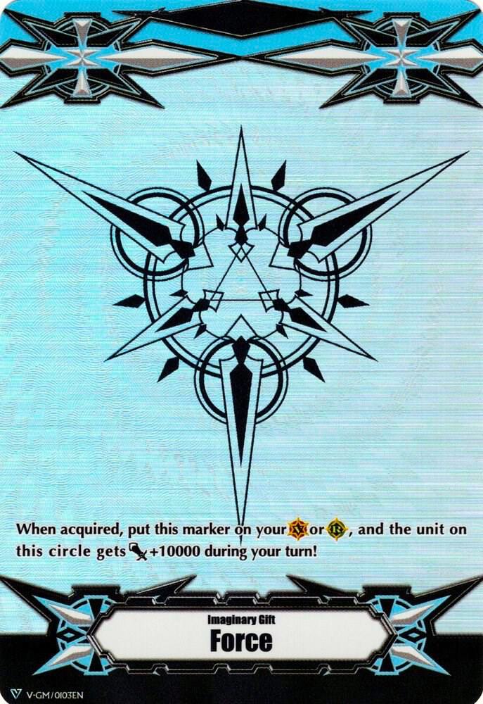 Imaginary Gift [Force] (Rainbow Foil), Gift Markers V-GM/0103EN