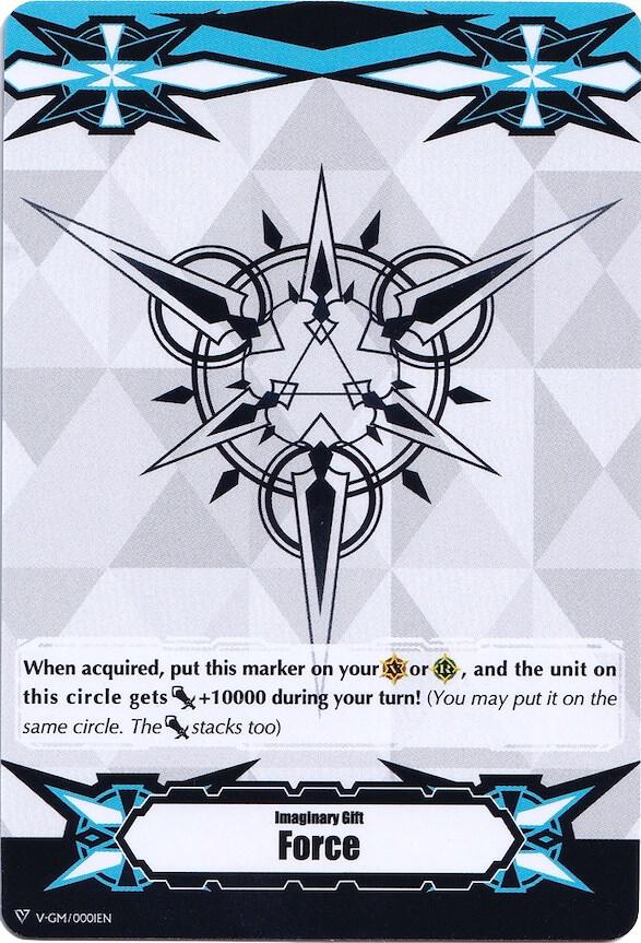 Imaginary Gift [Force] // [Force II] Double-sided Gift Marker, Gift Markers V-GM/0001EN // V-GM2/0001EN