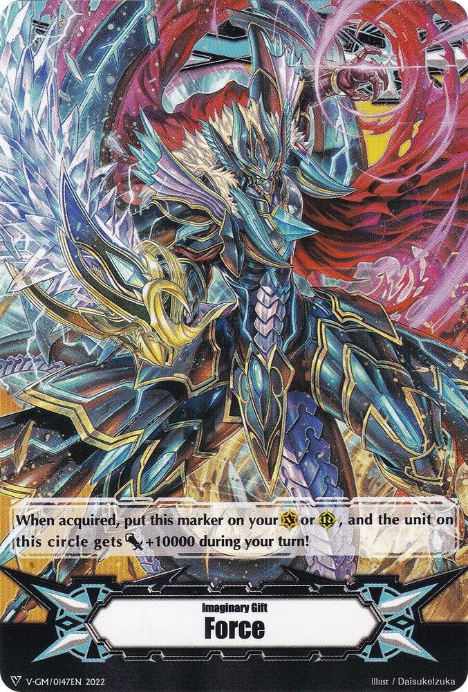 Imaginary Gift [Force] // [Imaginary Gift [Force II] Double-sided Gift Marker - Revenger, Raging Form Dragon (2022), Gift Markers V-GM/0147EN 2022