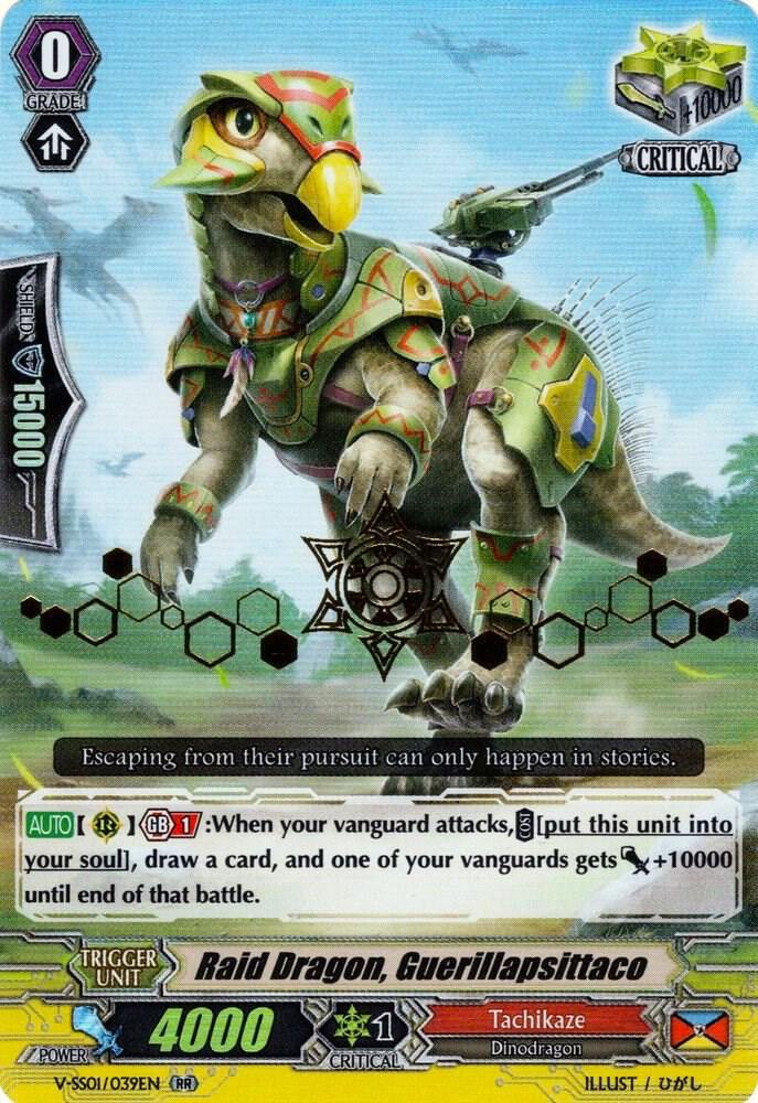 Raid Dragon, Guerrillapsittaco (Hot Stamped), V-SS01: Premium Collection 2019 V-SS01/039EN