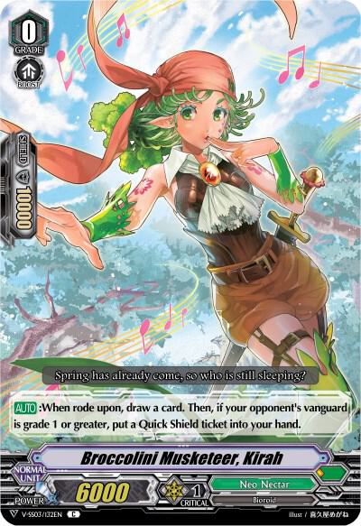 Broccolini Musketeer, Kirah, V-SS03: Festival Collection V-SS03/132EN