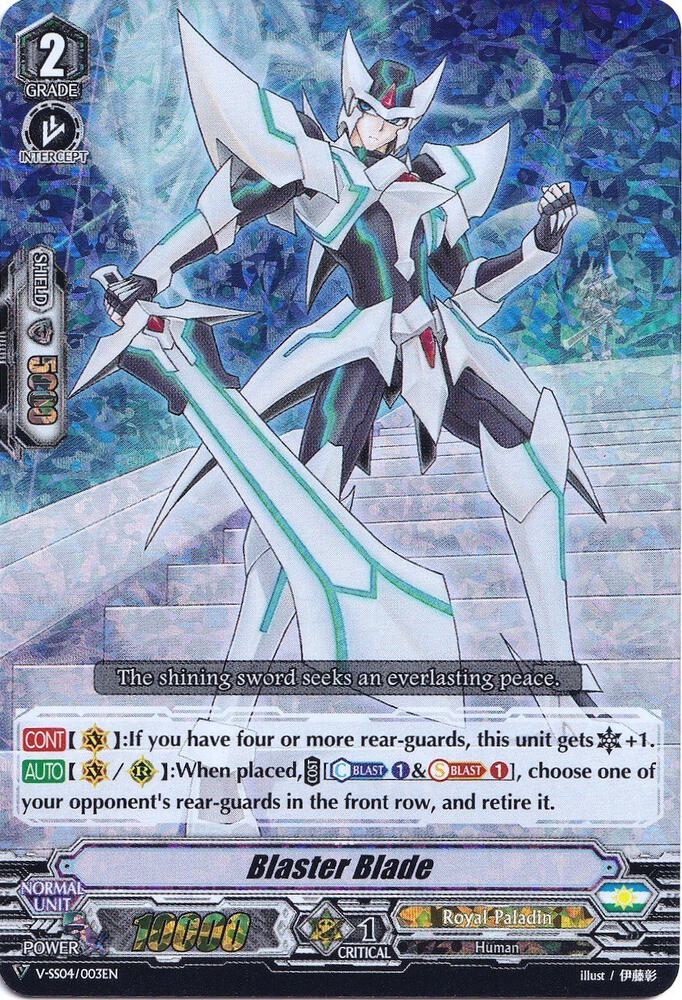 Blaster Blade (RRR Foil), V-SS04: Majesty Lord Blaster V-SS04/003EN