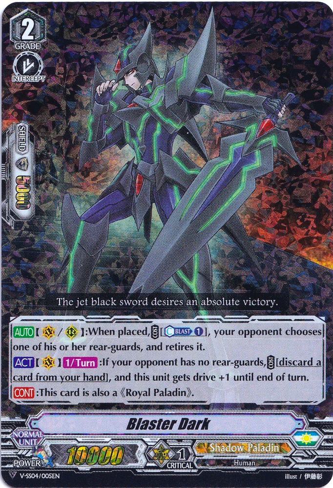 Blaster Dark (RRR Foil), V-SS04: Majesty Lord Blaster V-SS04/005EN