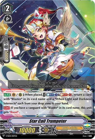 Star Call Trumpeter, V-SS04: Majesty Lord Blaster V-SS04/007EN