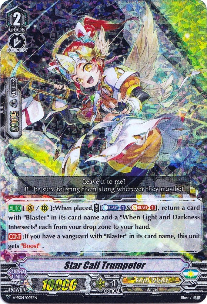 Star Call Trumpeter (RRR Foil), V-SS04: Majesty Lord Blaster V-SS04/007EN