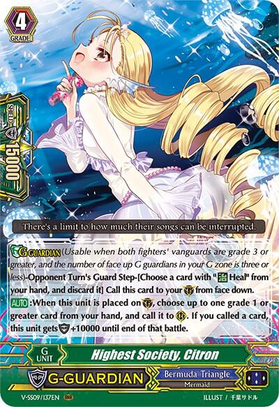 Highest Society, Citron, V-SS09: Revival Selection V-SS09/137EN