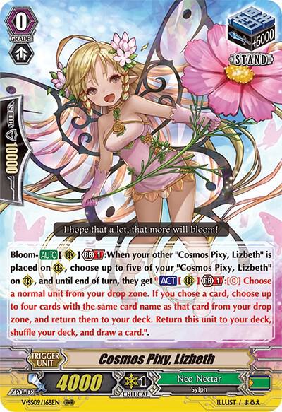 Cosmos Pixy, Lizbeth, V-SS09: Revival Selection V-SS09/168EN