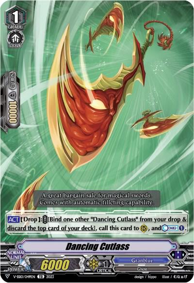 Dancing Cutlass (Foil), V-SS10 Premium Battle Deckset 2023 V-SS10/049EN