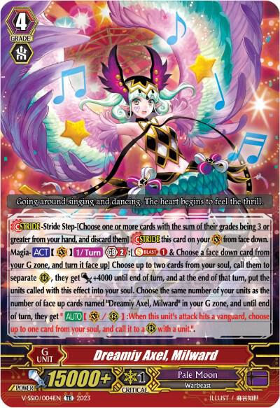 Dreamiy Axel, Milward (Foil), V-SS10 Premium Battle Deckset 2023 V-SS10/004EN